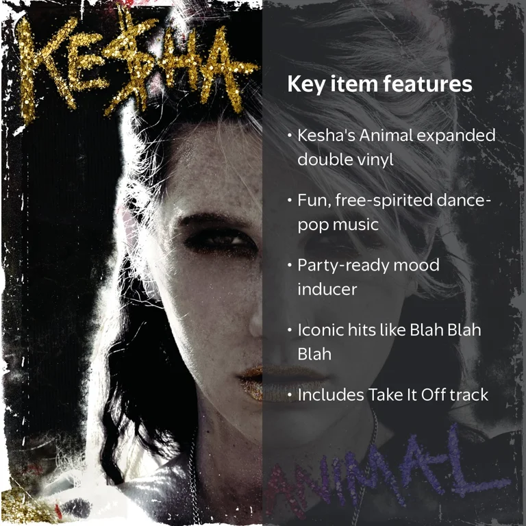 Sony Music, Vinyl, Kesha Animal Expanded Edition, Double LP Vinyl