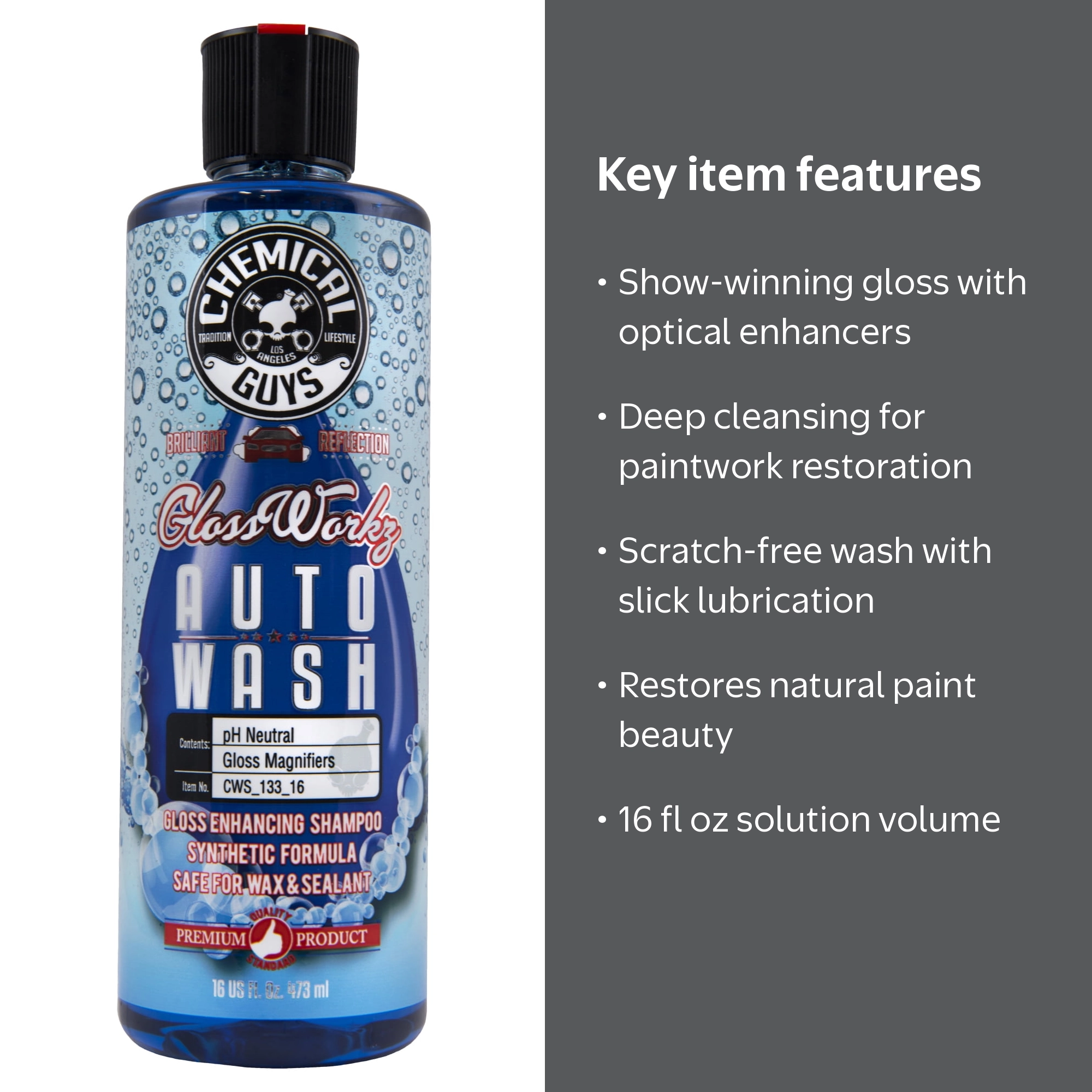 Chemical Guys GlossWorkz Intense Gloss Booster and Paintwork