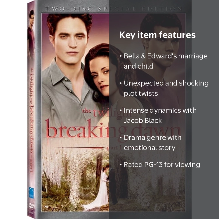 Summit Inc, DVD, The Twilight Saga Breaking Dawn Part 1, Drama