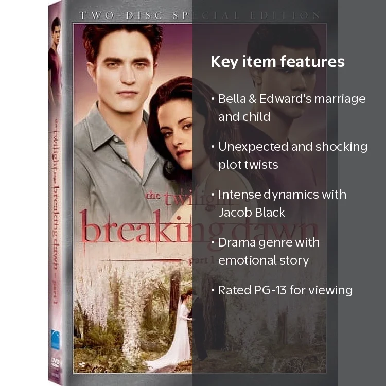 Summit Inc, DVD, The Twilight Saga Breaking Dawn Part 1, Drama