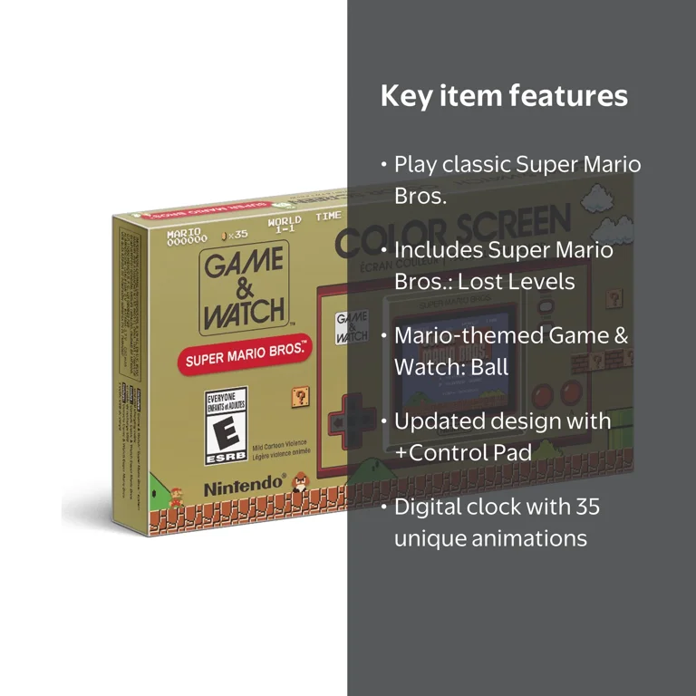 Nintendo Game & Watch: Super Mario Bros with NES Classic, Digital