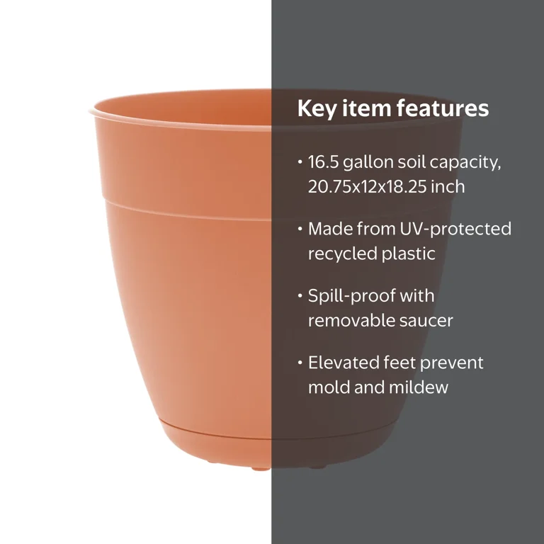 Lotta × BOTANIZE Plastic Pot SP1 3.3in Heavy-Duty Seed Starting