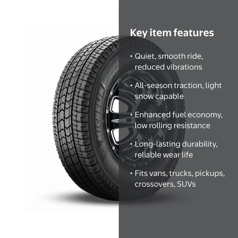 Free Shipping! Michelin Primacy XC 265/60R18 110H All Season