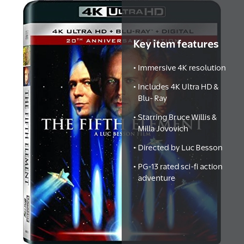 フィフス・エレメント（4K ULTRA HD＋Blu－ray