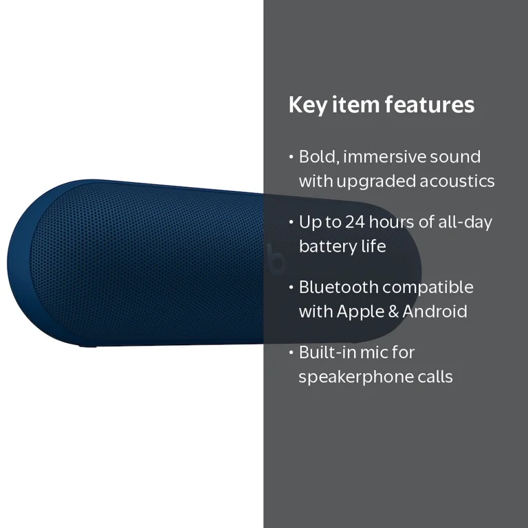 Beats Pill Waterproof Built-in Microphone Wireless Bluetooth