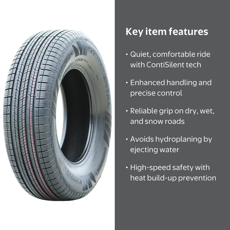 Continental, All Season Tire, 255/70R17, SUV/Truck, 112T - Walmart.com