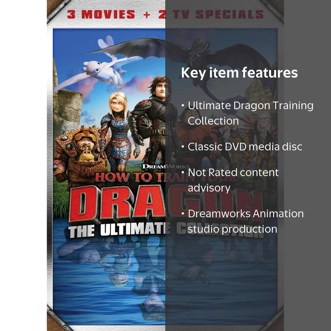 SDS, How to Train Your Dragon: The Ultimate Collection, DVD, Not