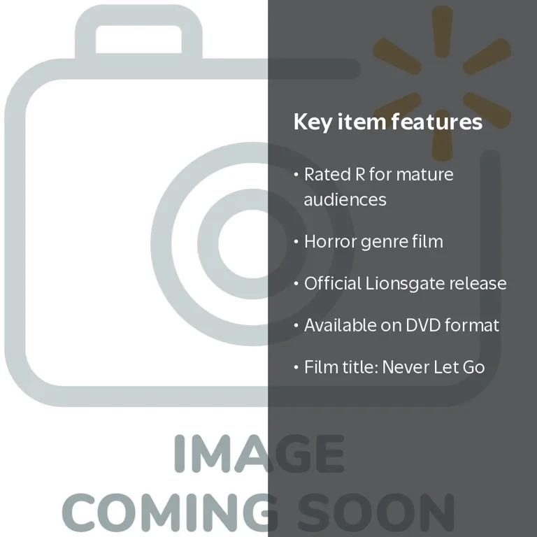 Lionsgate Home Entertainment, Never Let Go DVD, Rated R Horror
