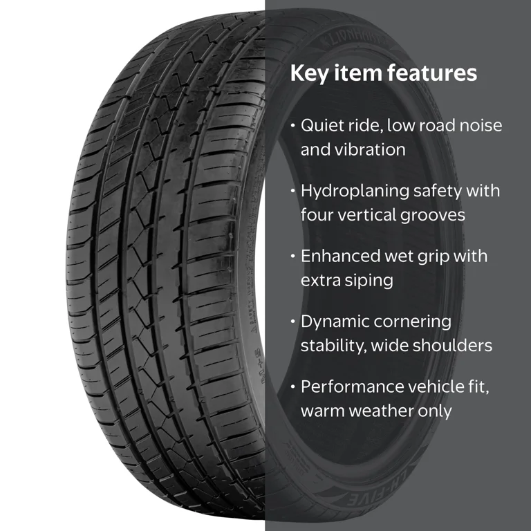 Lionhart LH-Five UHP 275/40R19 105W XL All Season Passenger Tire