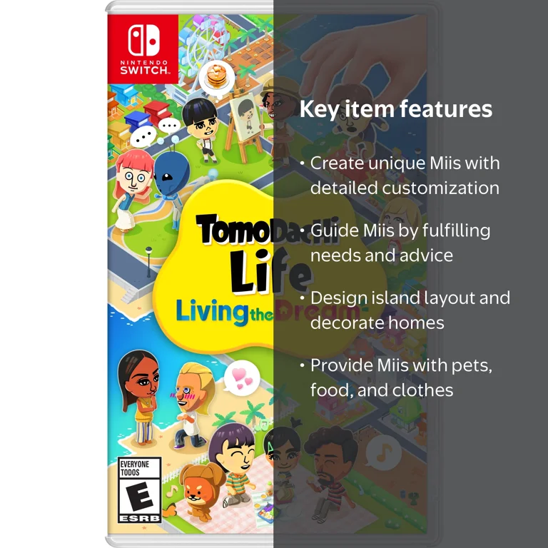 Tomodachi Life™: Living the Dream - Nintendo Switch - Walmart.com