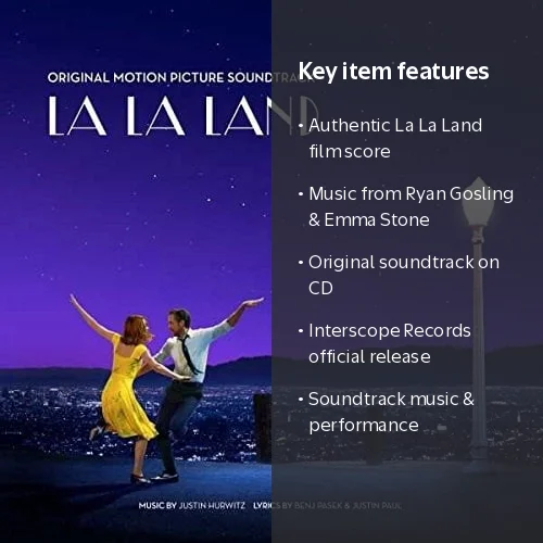 Interscope Records, La La Land Soundtrack, CD, Music & Performance