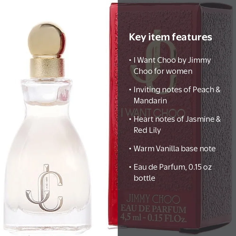 Jimmy Choo Ladies I Want Choo Mini Perfume Spray 0.15