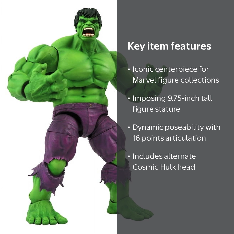 Marvel Select Rampaging Hulk Action Figure (Other) - Walmart.com