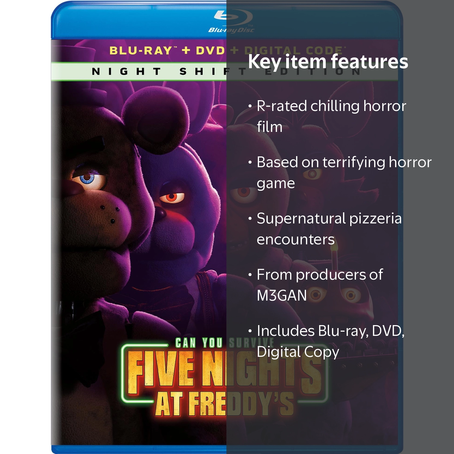 ファイブ・ナイツ・アット・フレディーズ』2024.5.1[水]ブルーレイ&DVD