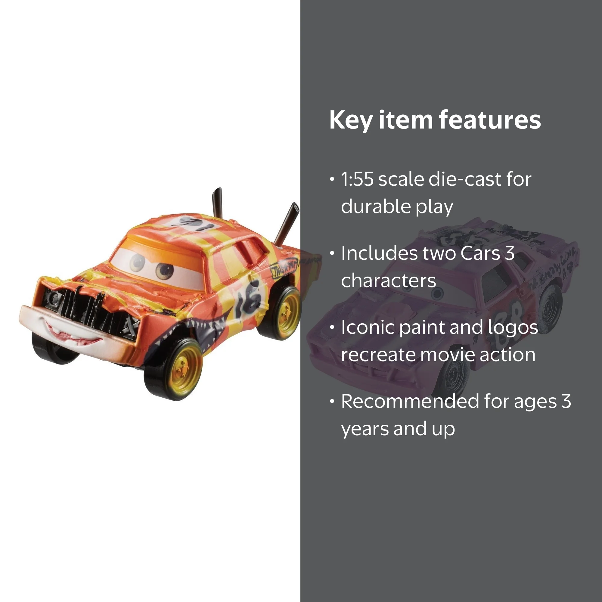 Disney/Pixar Cars Tailgate & Pushover Vehicle 2-Pack - Walmart.com