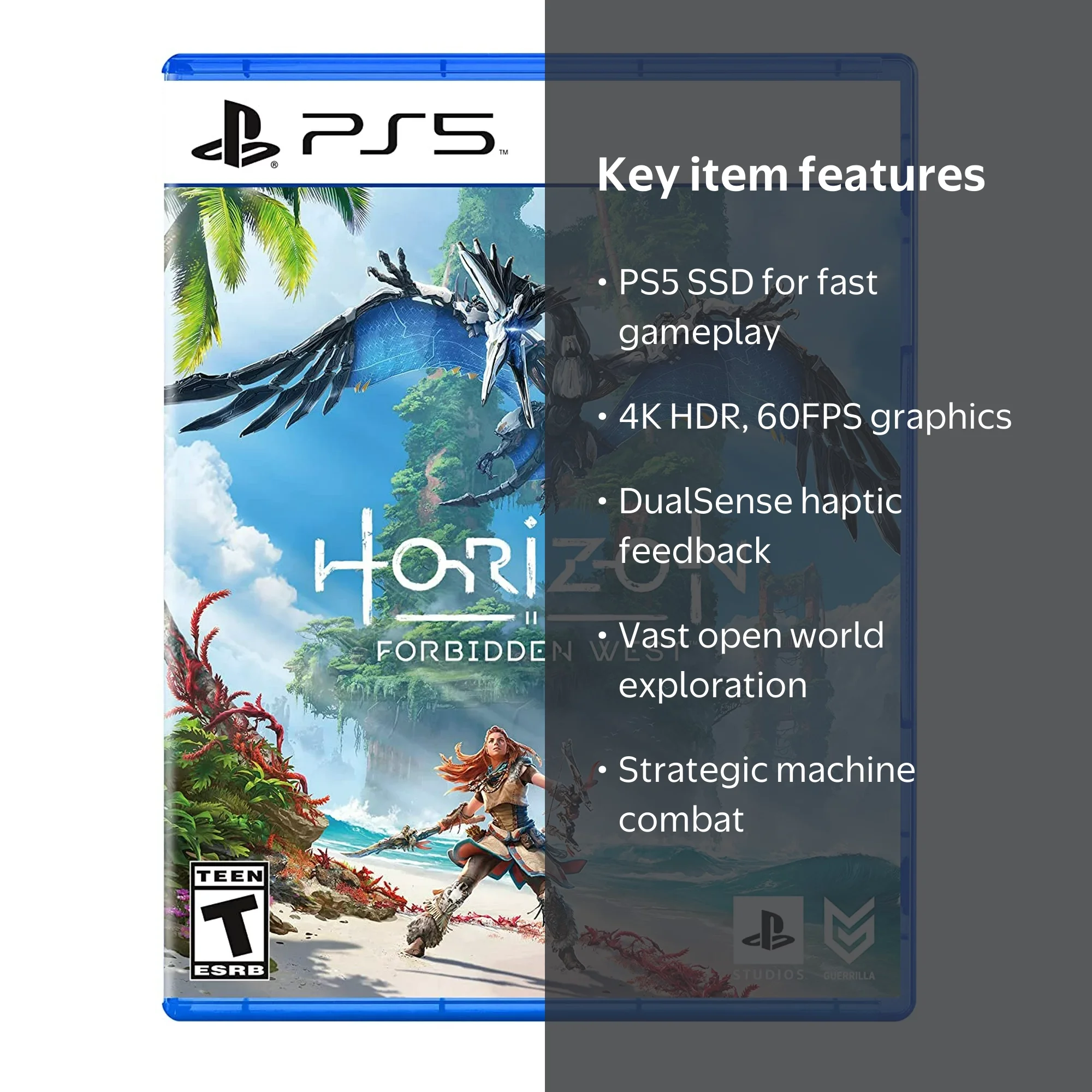 PlayStation Horizon Forbidden West PS5 Version, Open World