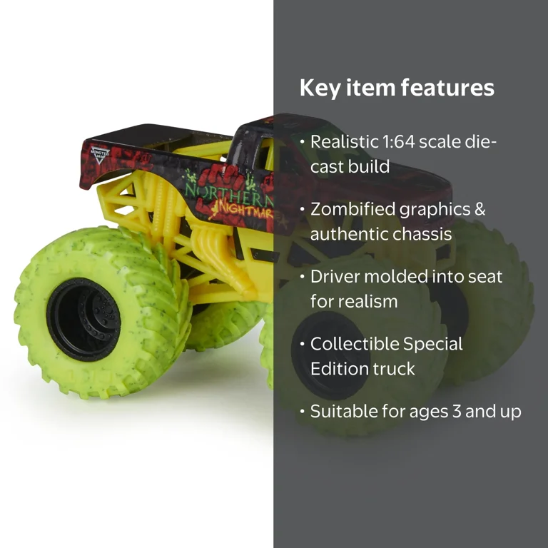 Monster Jam, Official Zombie Invasion Northern Nightmare Die-Cast