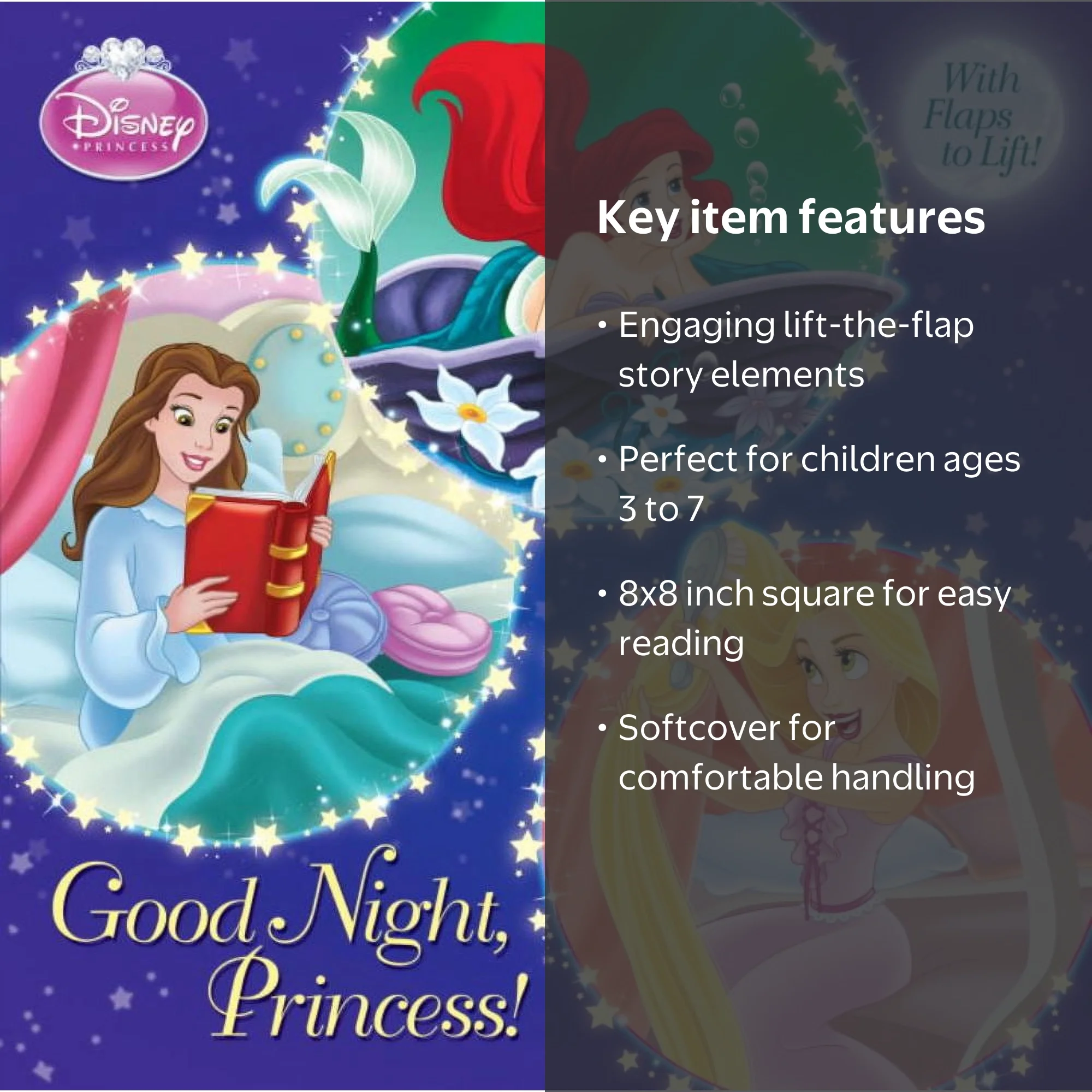 Good Night, Princess! (Disney Princess) (Paperback) - Walmart.com