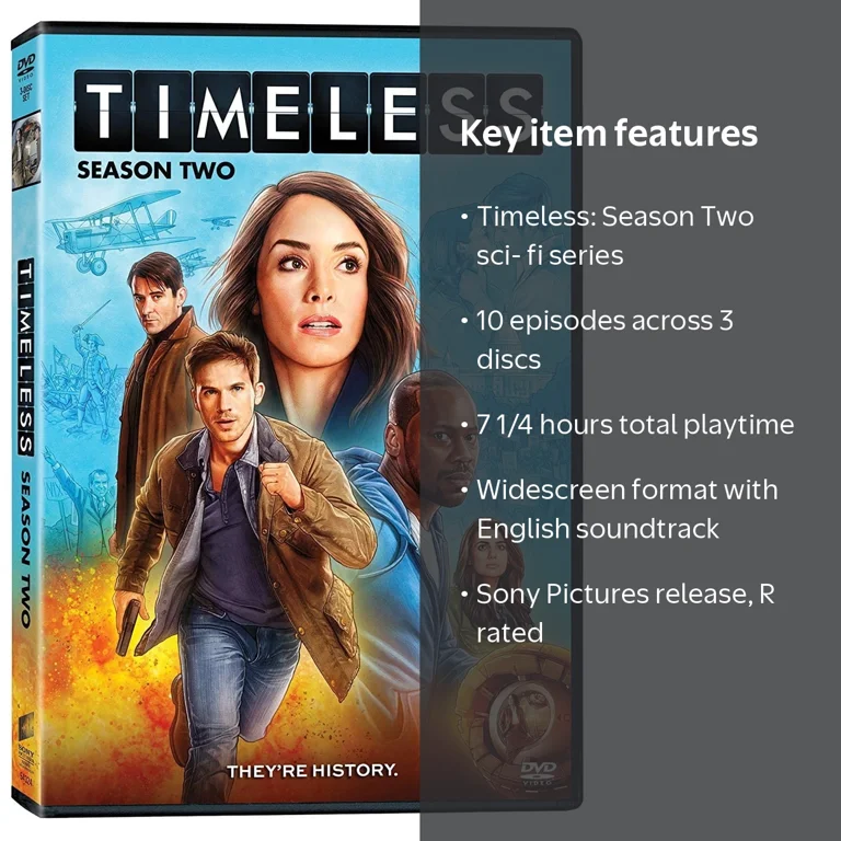 Sony Pictures: Timeless - Season Two, Science Fiction TV Series