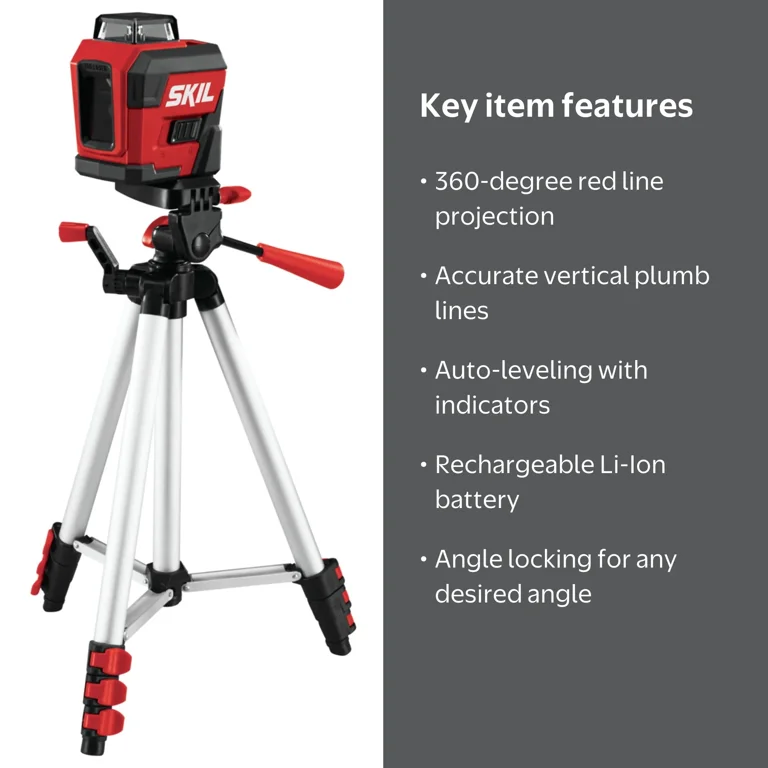SKIL, Self-leveling Laser Level, RRK150, 360¬∞ Cross Line