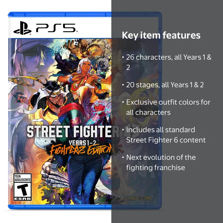 Street Fighter 6 Years 1-2 Fighters Edition for Playstation 5