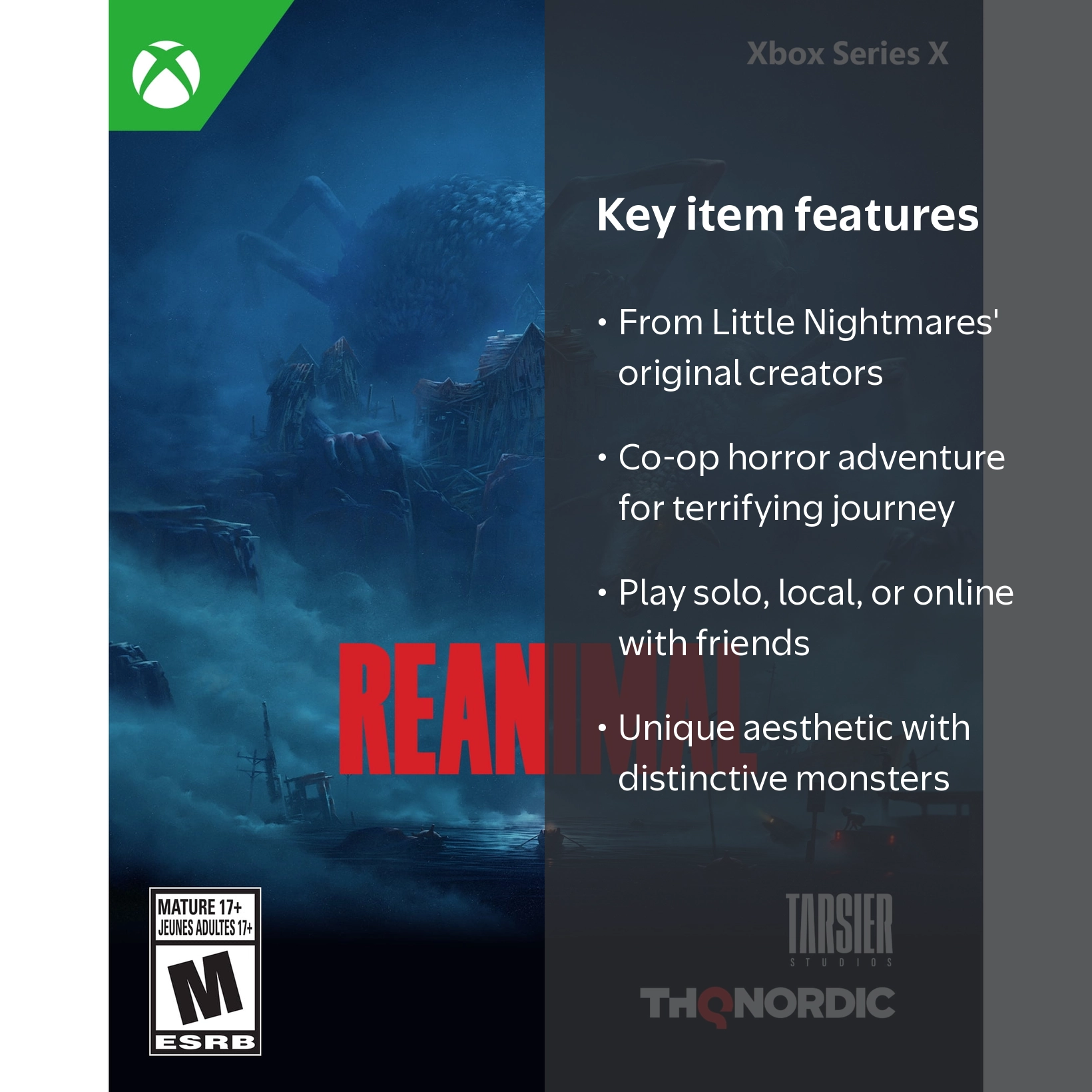THQ Nordic, Xbox Series X Game, Surviving Horror Adventure, Co-op