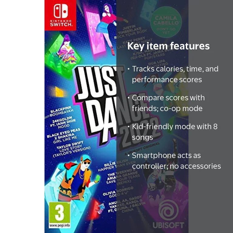 Ubisoft's Just Dance 2022 Unlimited Kids Edition for Nintendo