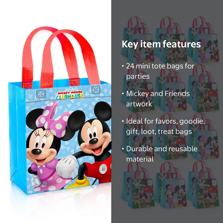 Decade West Mickey and Friends Party Favor Bags, 8