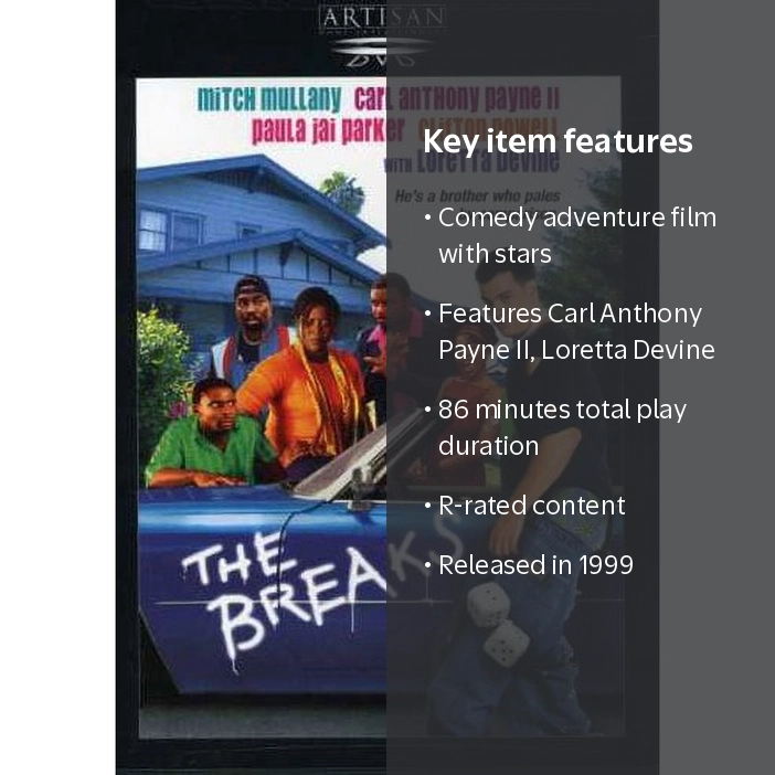 Lions Gate, The Breaks [DIGITAL VIDEO DISC], Comedy, 1999, 86 min