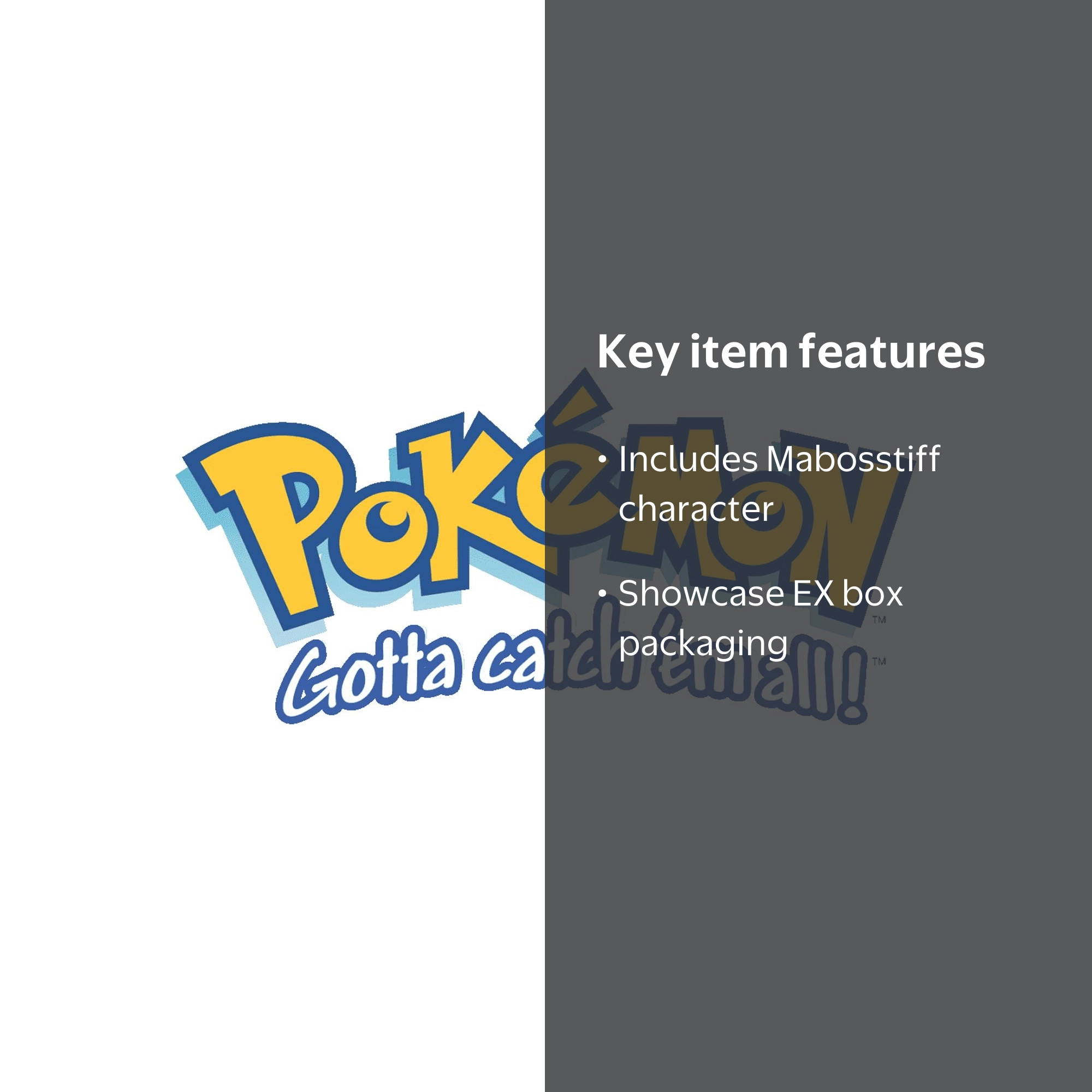 Pok√©mon Spring 25 D7 Mabossstiff Showcase EX Box with Card Pack