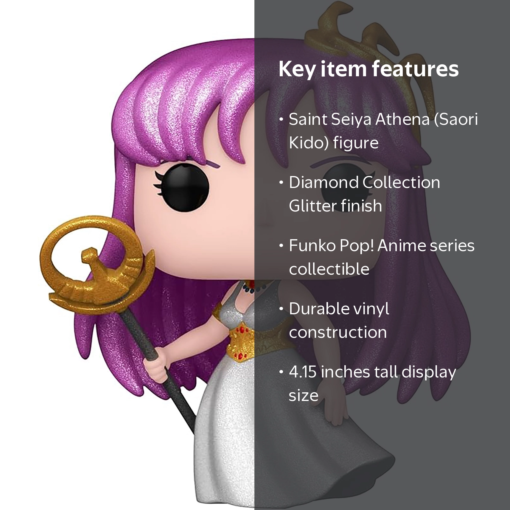 Funko POP! ANIME: Saint Seiya Athena (Saori Kido) in Diamond