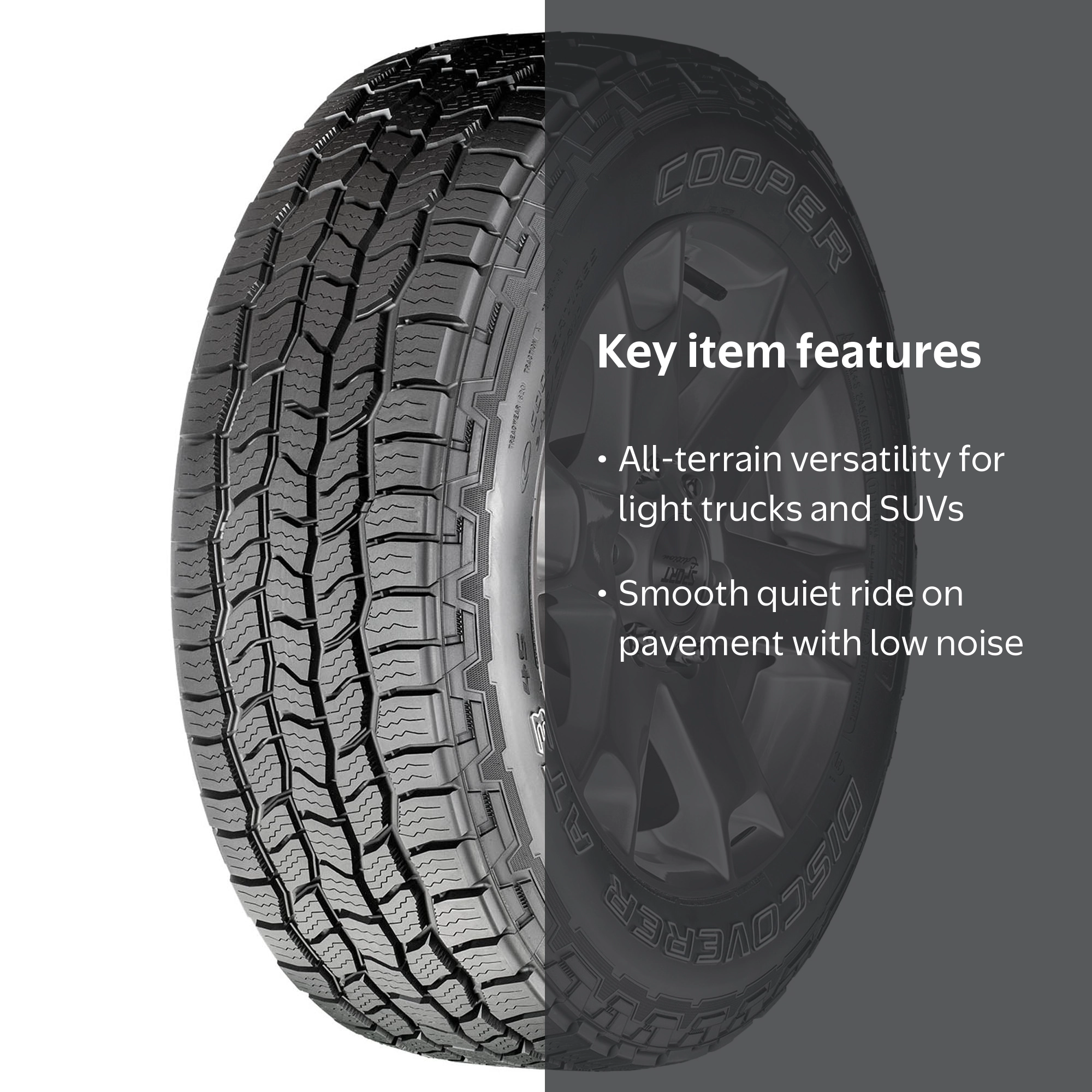 Cooper Discoverer AT3 4S 275/60R20 115T All-Season Tire for SUV
