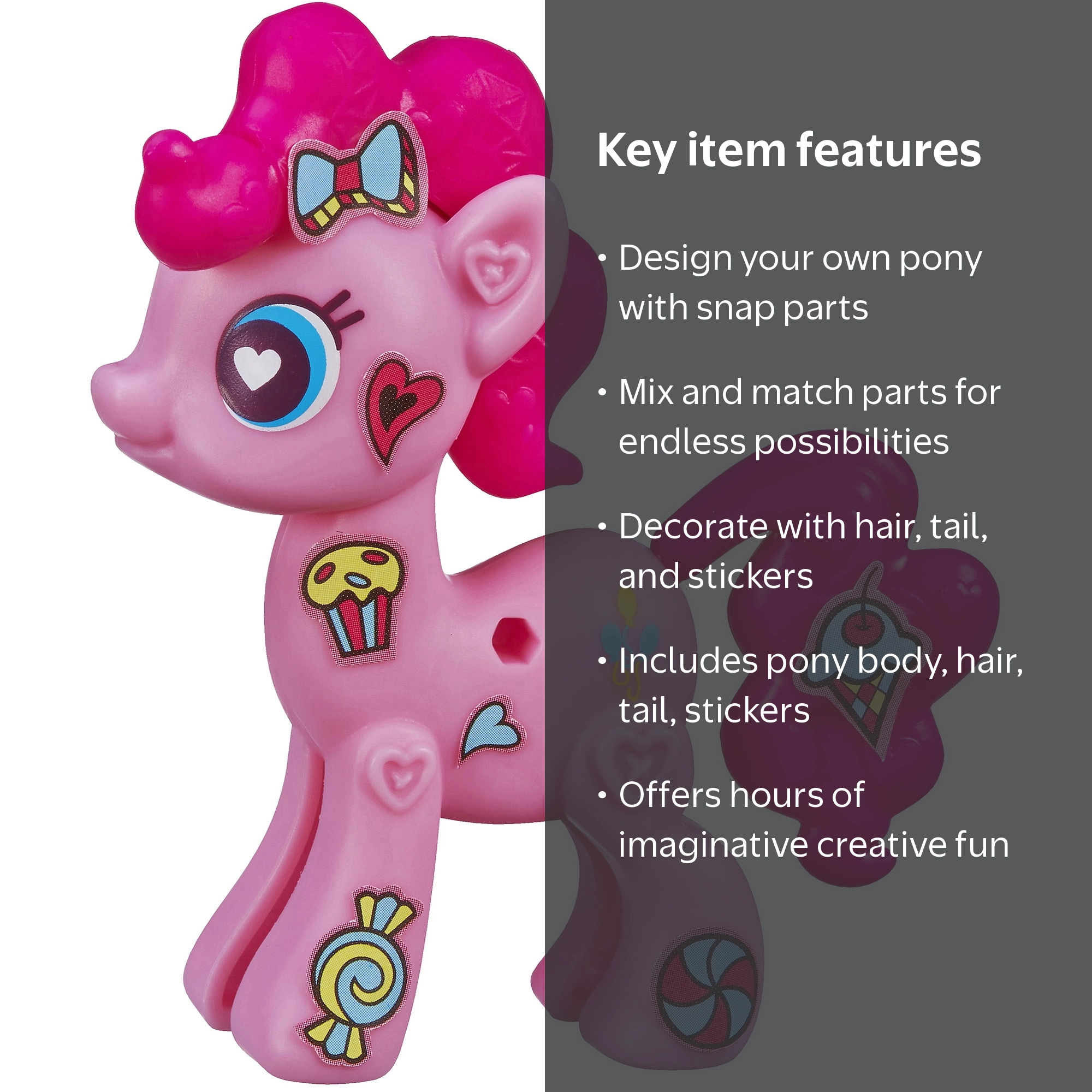 My Little Pony Pop Pinkie Pie Starter Kit, Doll accessories