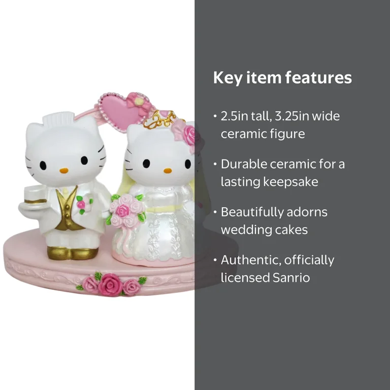 Sanrio's Hello Kitty and Dear Daniel Wedding Ceremony Ceramic