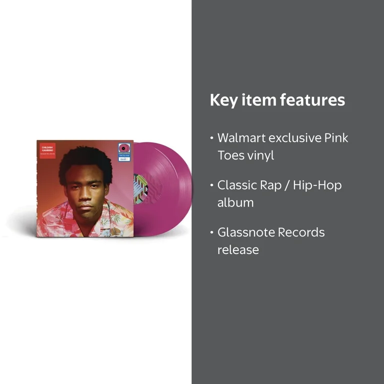 Childish Gambino Because the Internet Vinyl, Walmart Exclusive