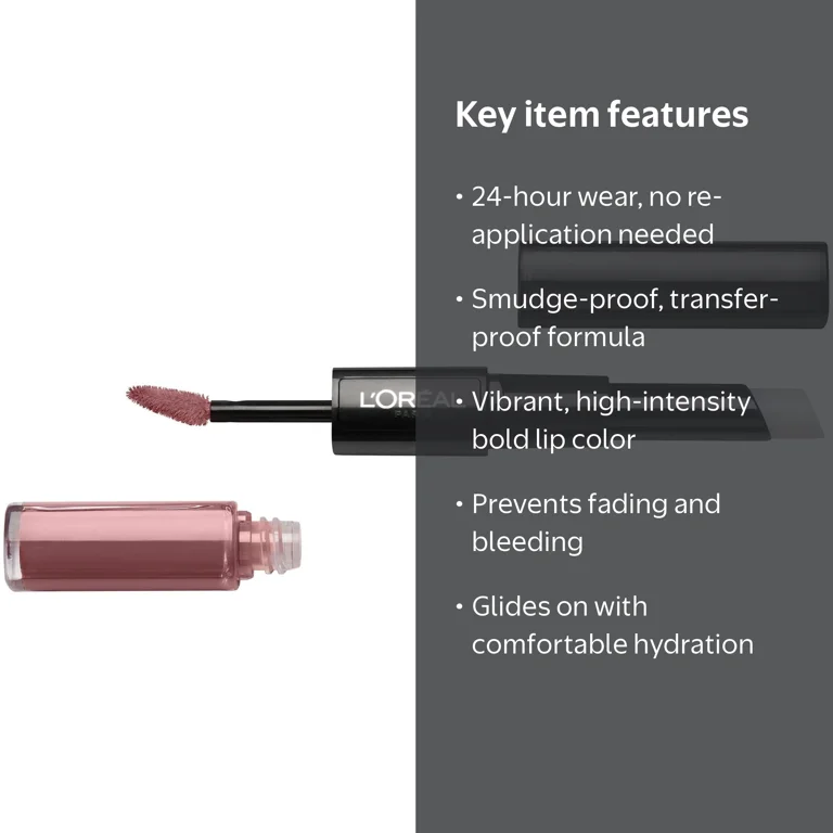 L'Oreal Paris Infallible Pro Last 2 Step Lipstick, Never Ending
