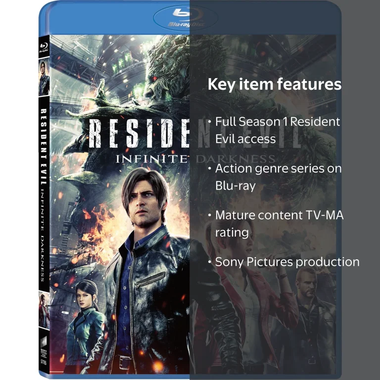Resident Evil: Infinite Darkness - Season 1 Blu-ray Sony Pictures