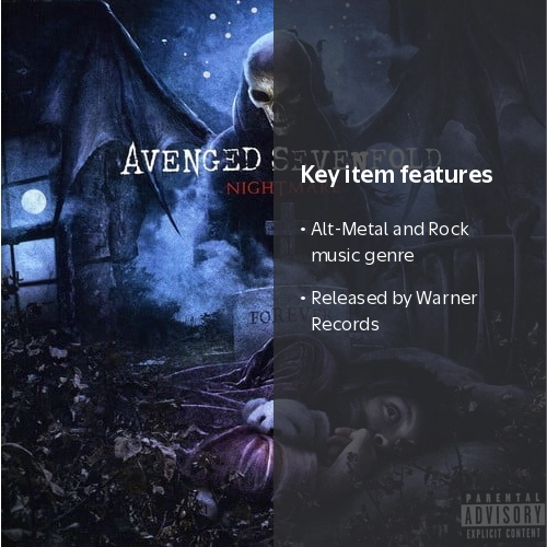Avenged Sevenfold - Nightmare - CD (2010 Release) Music