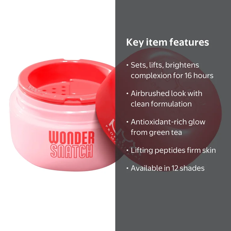 NYX Professional Makeup Wonder Snatch Translucent Setting Makeup
