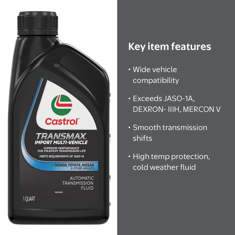 Castrol Transmax Import Multi-Vehicle Synthetic Automatic