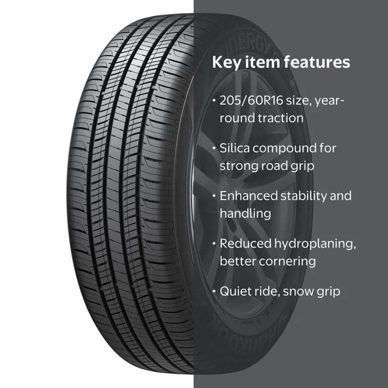 Hankook Kinergy GT H436 All-Season Passenger Tire 205/60R16 92H