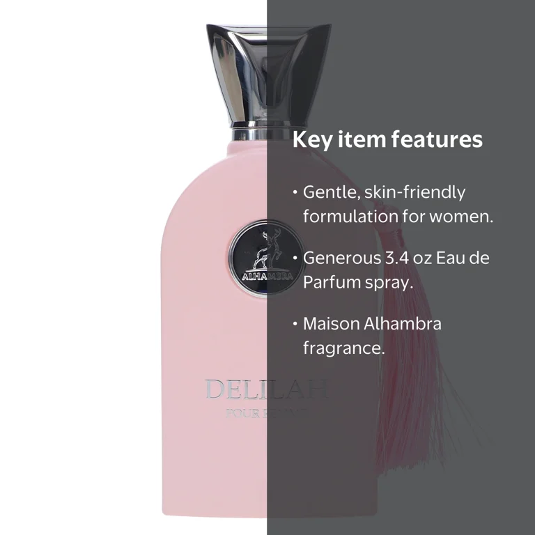Lattafa Maison Alhambra Delilah EDP Spray 3.4 oz for Women