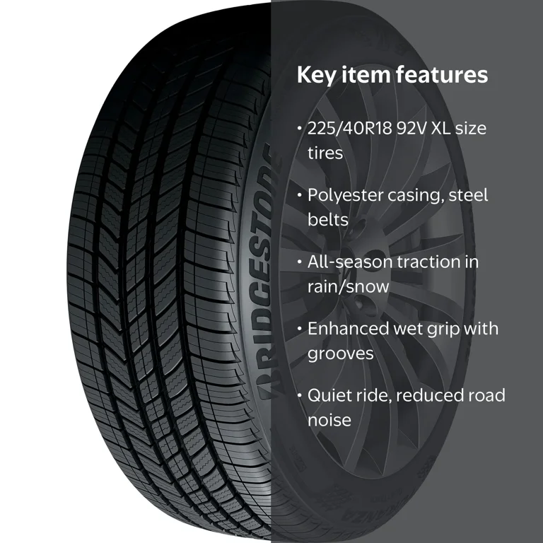 225/50R18夏タイヤ2022製 BRIDGESTON Rck0020 Bridgestone Turanza QuietTrack High Performance All Season 225