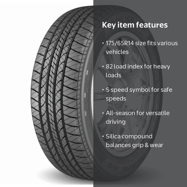 Douglas Touring A/S 175/65R14 82S All-Season Tire - Walmart.com