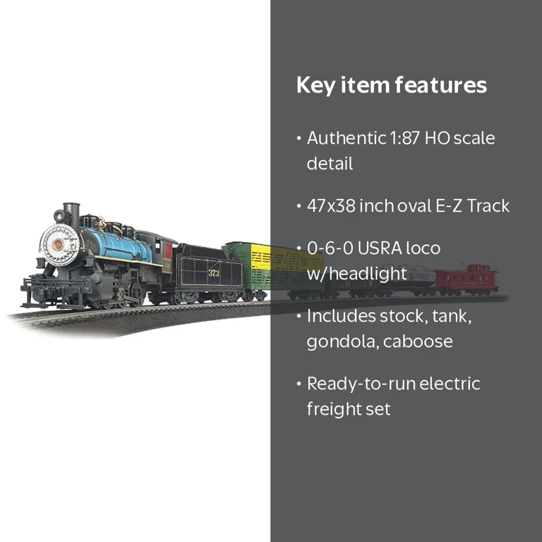 Bachmann Trains HO Scale Chessie Special Ready to Run Electric Set