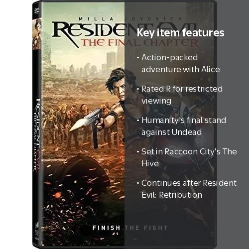 Resident Evil: The Final Chapter DVD Sony Pictures, Rated R
