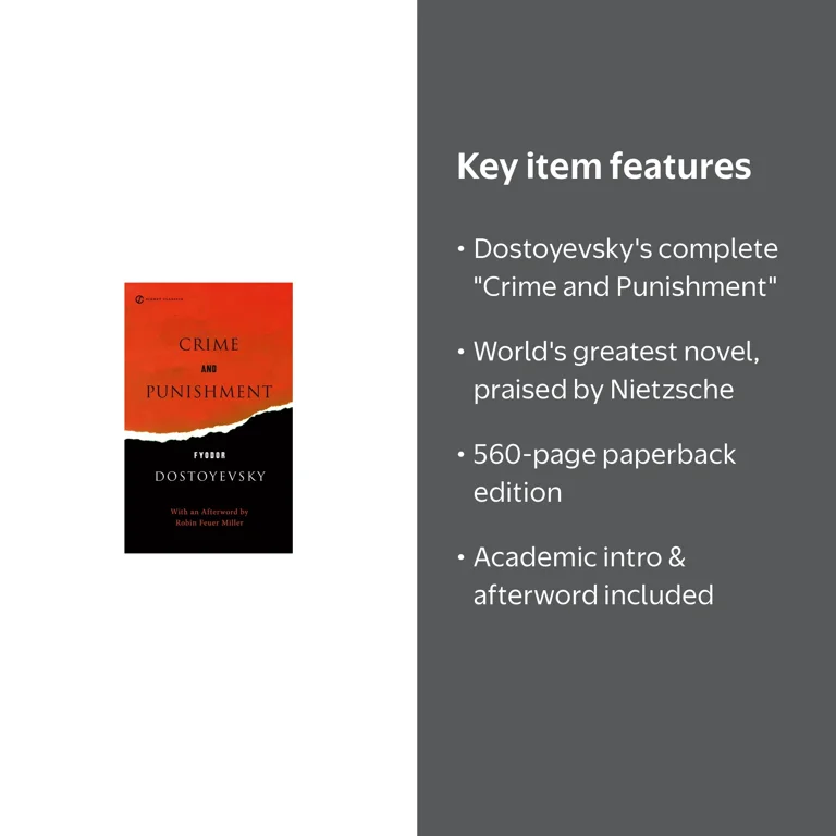Signet Classics Crime and Punishment, 9780451530066, Paperback