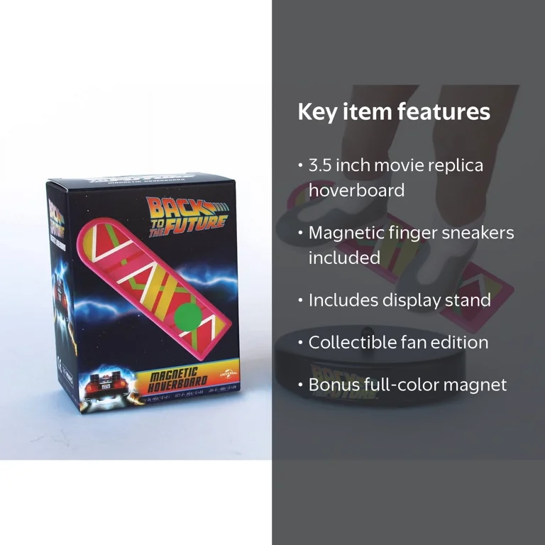 RP Minis Back to the Future Mini Hoverboard With Magnetic Sneakers