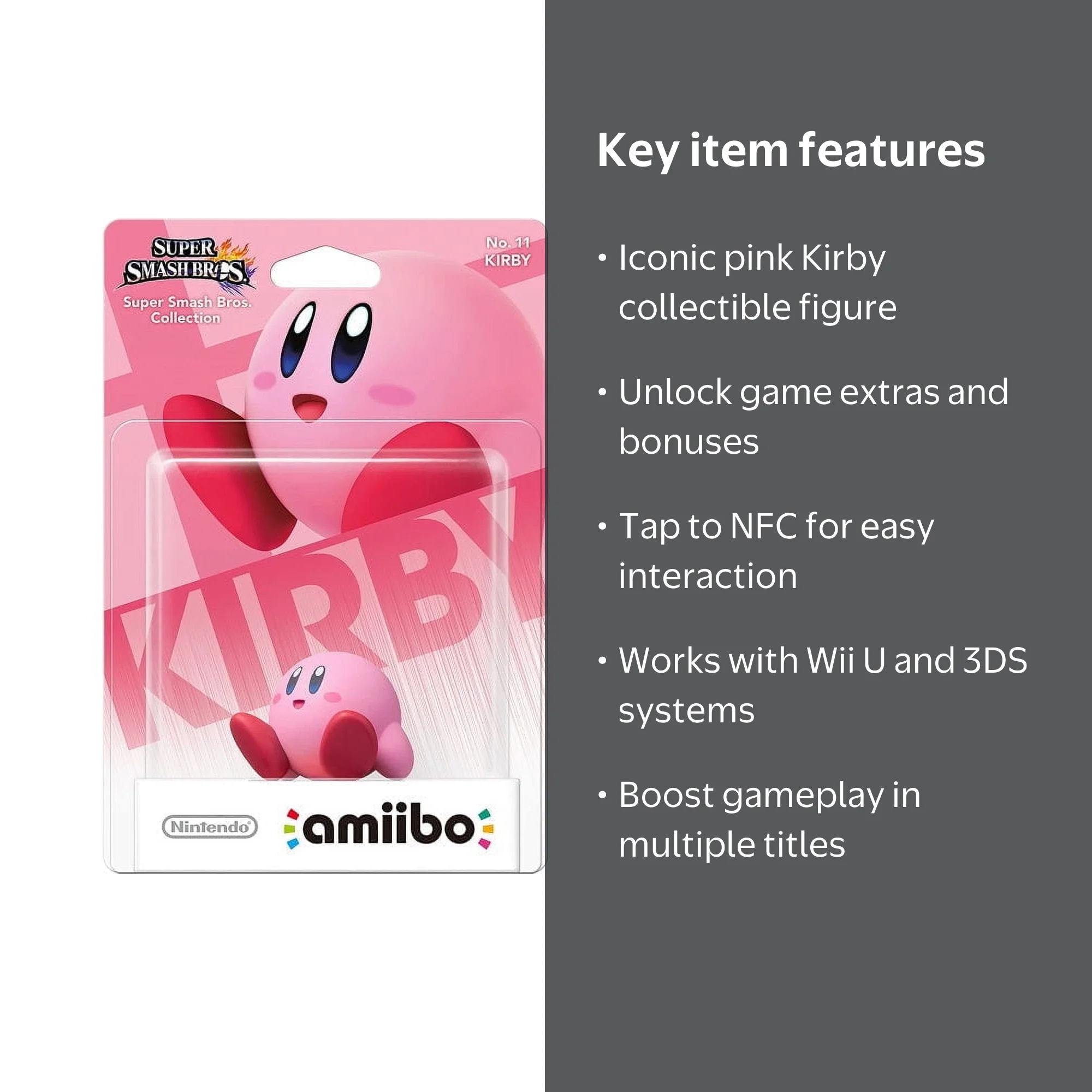 Nintendo Kirby Amiibo - Super Smash Bros. Series Accessory