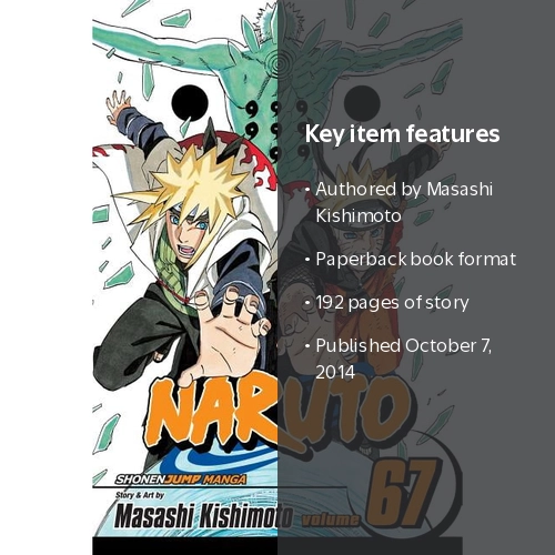 Naruto Naruto, Vol. 67, Book 67, (Paperback) - Walmart.com